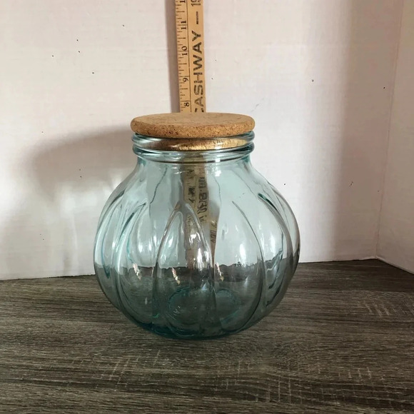 Vtg Italian Glass Jar - Picture 8 of 9